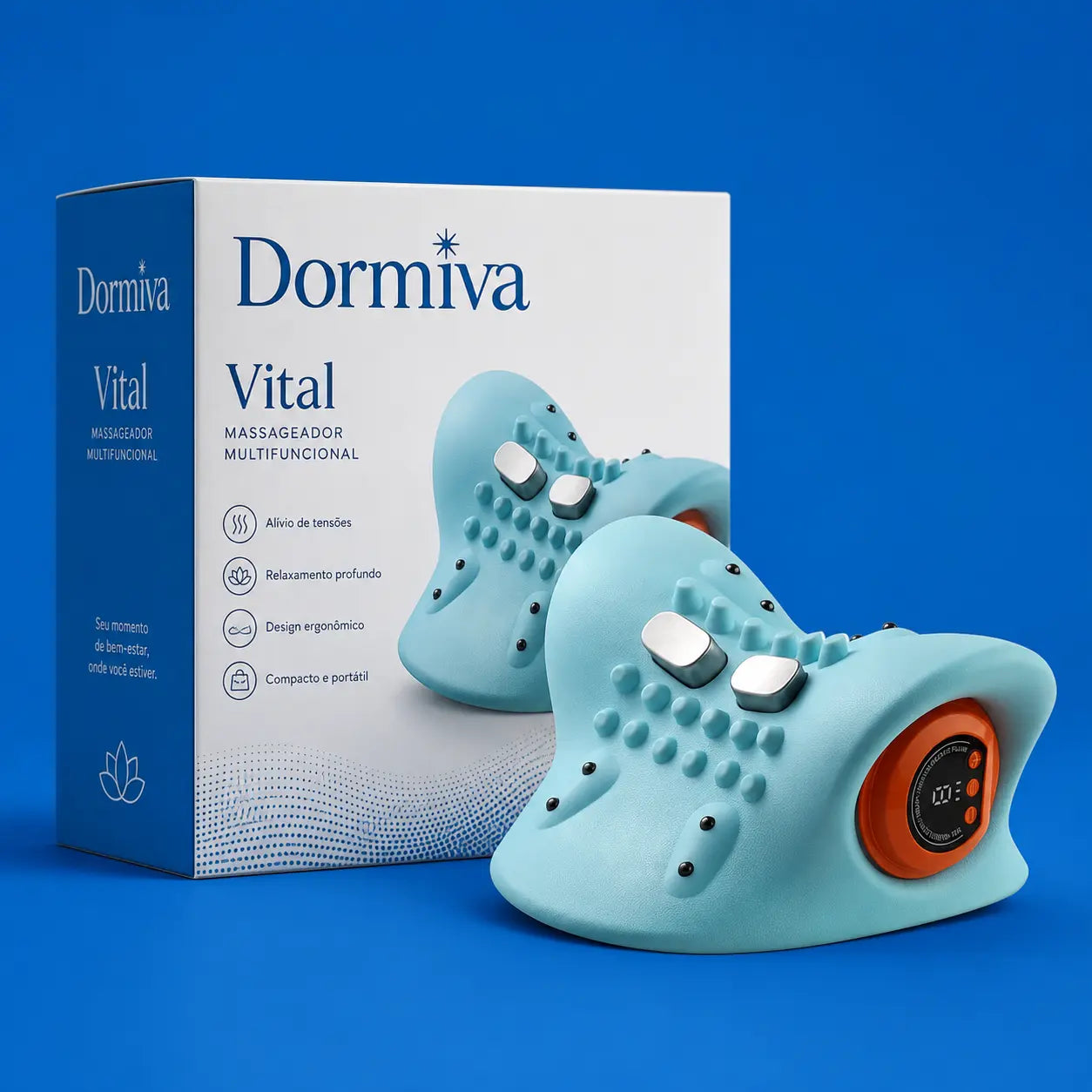 Dormiva Vital™ – Massageador Cervical 5 em 1