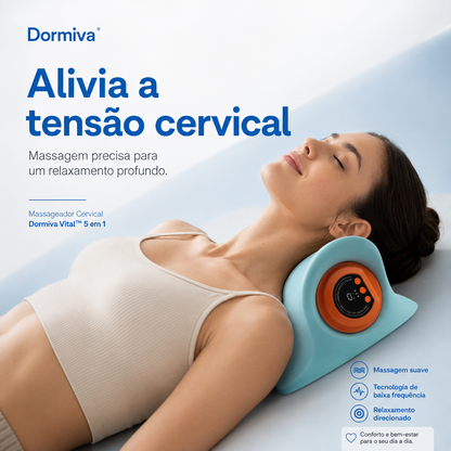 Dormiva Vital™ – Massageador Cervical 5 em 1