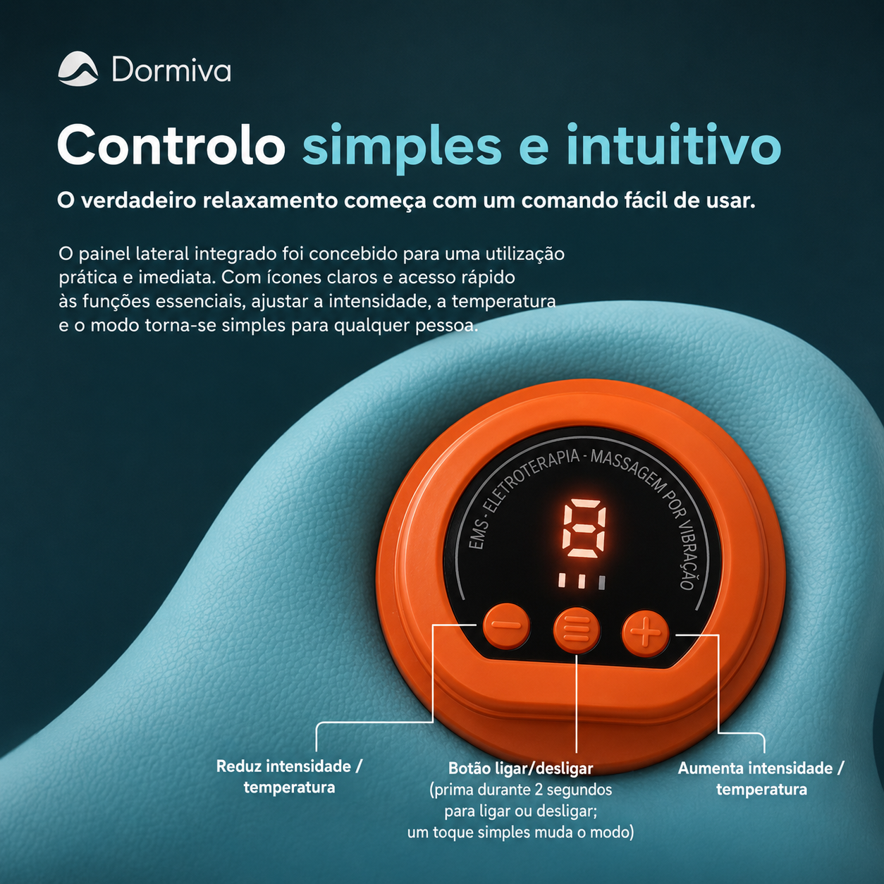 Dormiva Vital™ – Massageador Cervical 5 em 1